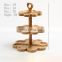 3 tier wood european style cake stands set for sale birthday theme luxury wedding cakes events dessert table
