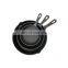 Cast iron cookware set vegetable oil skillet frying pan