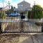 Security High Quality Galvanized Metal Modern Wrought Iron Gate