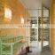 Office special aluminium alloy glass casement doors