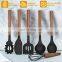 Silicone Cooking Utensil Set, Umite Chef 8-Piece Kitchen Utensils Set with Natural Acacia Wooden Handles,Food-Grade Silicone