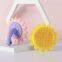 Baby shampoo bath brush silica gel newborn baby bath children's products rub mud to remove the scale magic sponge