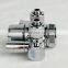PATENT 1/4 Water Splitter Valve 3 infall and 3 way out Diverter Valve
