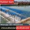 Water filled rubber dam bag factory, water blocking and river blocking gas shield dam, available for sale in stock