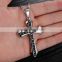 Classic fashion men cross charms pendants necklace include stainless steel chain paypal accept