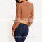 2016 fashion women solid top summer hotsle women blouse high quality women chiffon blouse B014