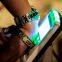 Custom Event NFC Woven Fabric Wristbands Reusable Smart Ticket Bracelet Can Payment RFID Woven Fabric Wristband