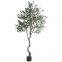 Nordic style New Hot Sales New Design Artificial Plants Decorative Bonsai Real Touch 170cm 20.3 Branch Olive Artificial Tree