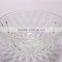 2016 factory outlet Eco-friendly transparent oval glass bowl