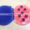 Pink Rubber Jelly Horse Dog Massage Mitt Curry Magnetic Therapy Balls