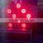 DMX Effect Auto Control System Stage LED Par Light 24x12W 6in1 RGBWA UV Slim LED flat par Light stage lighting