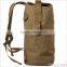 leather canvas backpack hiking bag