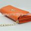 High qualily RFID Blocking Security Genuine Leather Women Purse With Detachable Straps