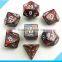 High quality Acrylic polyhedral dice game set