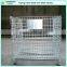 Foldable & Stackable metal galvanized pallet mesh