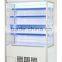 Metal small priced supermarket showcase refrigerators