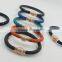 2016 Fashion Jewelry Luxury Python man magnetic genuine stingray leather Bracelet