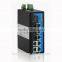 10 ports DIN-Rail Managed Industrial Gigabit Ethernet Switch