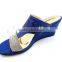 hot New ladies wedge shoes and slippers with diamond
