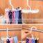 Creative Twirling Tie Rack, Rotating Plastic Scarf/ Bag Hook