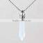 2016 Fashion Korea Wholesale White Stone Crystal Necklace Set