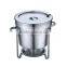 Stainless steel induction chafing dish , chafing fuel dish for sale