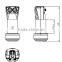 universal dual out twin ku band LNB
