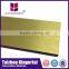 Alucoworld for hotel projects silver and golden color brushed finish PVDF 4mm acp panels