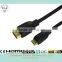 19pin A male to C male HDMI Cable with Ethernet support 4K and 3D from 0.5-100m