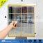 automatic residential door with security glass