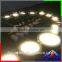White color aluminum frame small power 4W 260 Lm round panel ceiling light