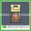 paper and plastic hang tag with Double inserts cotton thread