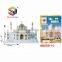 3D jigsaw puzzle miniature Taj Mahal model