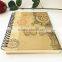 A5 double spiral binding craftpaper hardcover recycled journal