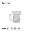 70ml 2016 newest style glass cup with handle Machinemade frost cup glass