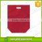 Top Printing Quality Non Woven die cut Bag/promotion fabric non woven bag price/70g pp non woven bag