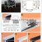 1 phase 2 wires track light rail for led COB track light in window display
