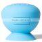 3D mushroom portable wireless mini silicone water resistant bluetooth music fantasy color speaker