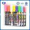 Factory supplies refillable custom color glitter whiteboard marker for school or office