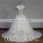 Real Works Cap Sleeve Bling Heavy Beading Turkish Wedding Dresses with Long Tail 2016