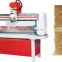 CNC cylinder engraving machine/cylinder cnc router double heads machine for wood engraving with Good quality and good reputation