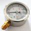 high quality stainless steel glycerin filled cng pressure gauge