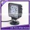 Ultra bright Waterproof IP68 worklight square 27W 4" led work light for heavy duty                        
                                                Quality Choice