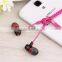 new technology in ear headphones wholesale free sample zipper earphone