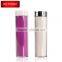 Round lip gloss power bank 2600mAh back up charger battery can use to gift