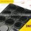 20*2mm Cylinder Self Adhesive Transparent Anti Slip Bumpers Silicone Rubber Feet Pads High Sticky Shock Absorber