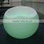 Beautiful Shape Remote Control Fameless Flicker color changing LED Chair