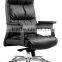 Luxury black executive swivel leather office chair boss chair