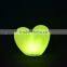 LED heart light Creative Flashing light colorful plastic lamp for holiday