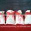 Organic Cotton Christmas Favor Bags, Muslin Cloth Bags Snowman Santa Tree
